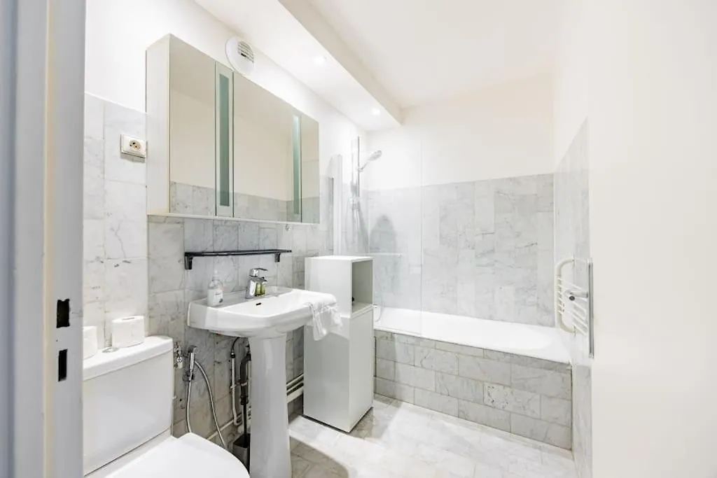 파리 Montparnasse - Vue Tour Eiffel - Balcon 아파트