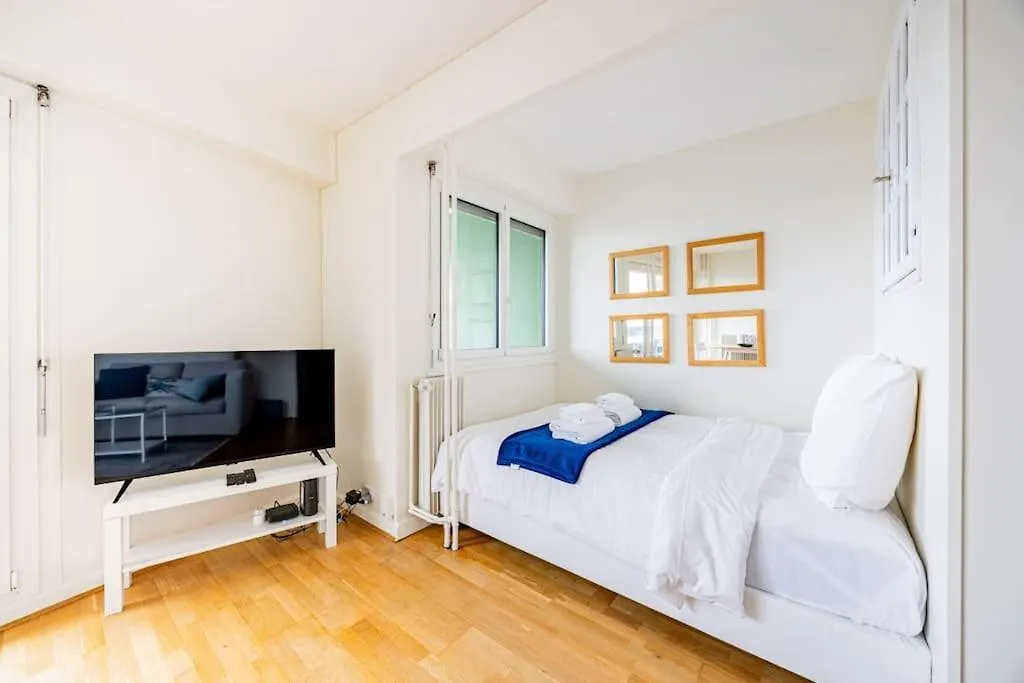 파리 Montparnasse - Vue Tour Eiffel - Balcon 아파트