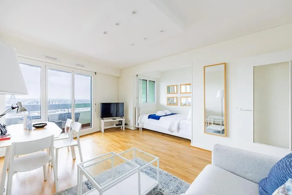 Montparnasse - Vue Tour Eiffel - Balcon Apartment Paris